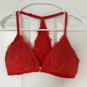 Abercrombie & Fitch Hot Pink Lace Bra
